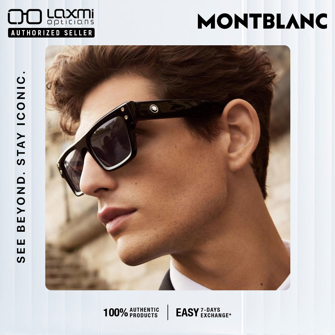 Buy Mont Blanc-MB0253S-52-001 Sunglasses from Laxmi Opticians