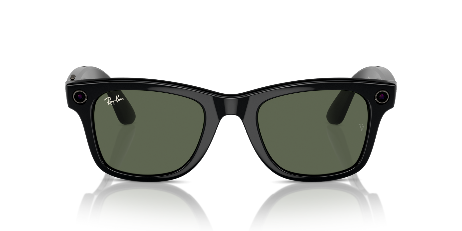 Ray-Ban | Meta Wayfarer Large Shiny Black - Premium Meta Wayfarer from Ray-Ban - Just Rs. 29900! Shop now at Laxmi Opticians