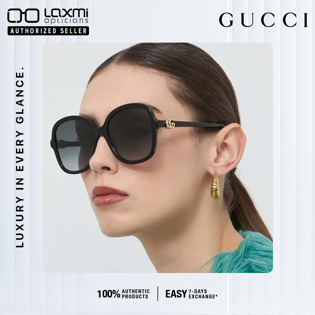 Gucci-GG 1449S-55-001 Sunglasses - Premium Sunglasses from Gucci - Just Rs. 26800! Shop now at Laxmi Opticians