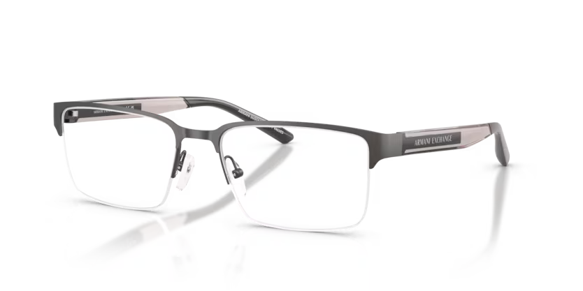 ARMANI EXCHANGE 1075 6131 FRAME - MATTE BROWN / 55 (M) - Eyeglasses