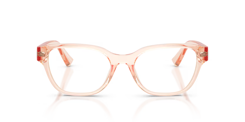 ARMANI EXCHANGE 3134U 8395 FRAME - 53 / Transparent Peach - Eyeglasses