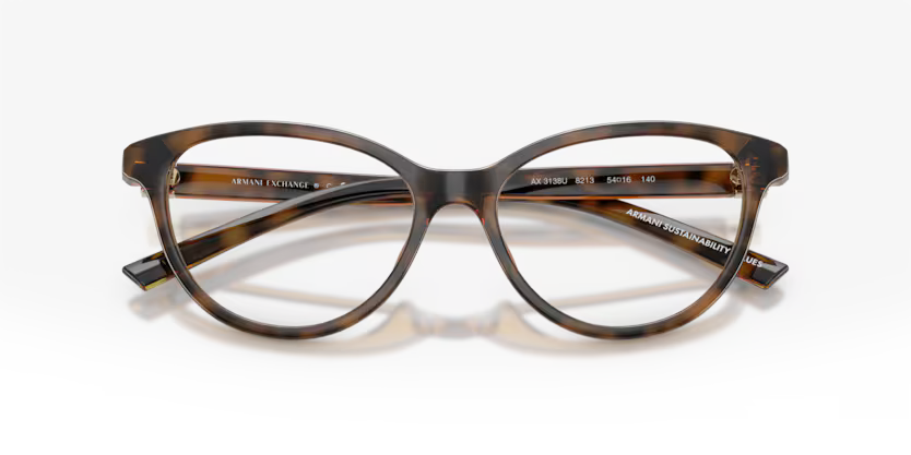 ARMANI EXCHANGE 3138 8213 FRAME - HAVANA / 54 - Eyeglasses