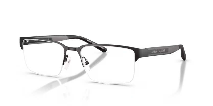 ARMANI EXCHANGE AX 1075 6000 FRAME - Black / 55 - Eyeglasses