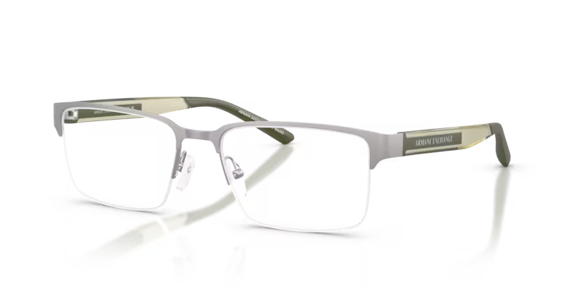 ARMANI EXCHANGE AX 1075 6003 FRAME - 55 / Gun Metal - Eyeglasses
