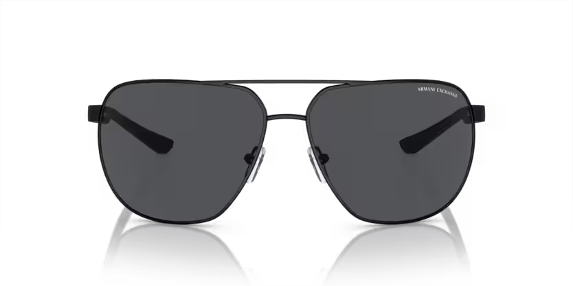 ARMANI EXCHANGE AX 2047S 6000/87 SUNGLASS - 63 / Black - Sunglasses