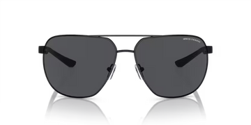 ARMANI EXCHANGE AX 2047S 6000/87 SUNGLASS - 63 / Black - Sunglasses