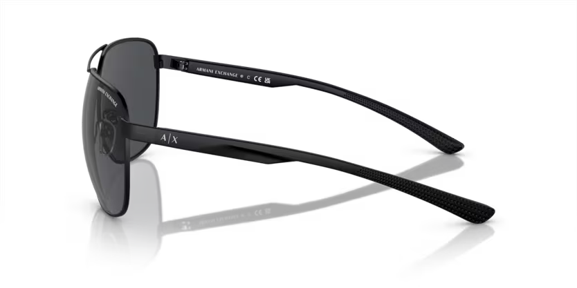ARMANI EXCHANGE AX 2047S 6000/87 SUNGLASS - 63 / Black - Sunglasses