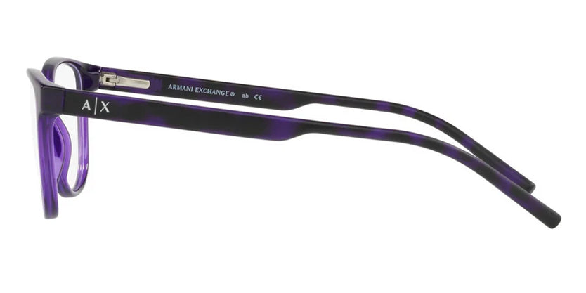 ARMANI EXCHANGE AX 3047 8236 FRAME - Purple / 53 - Eyeglasses