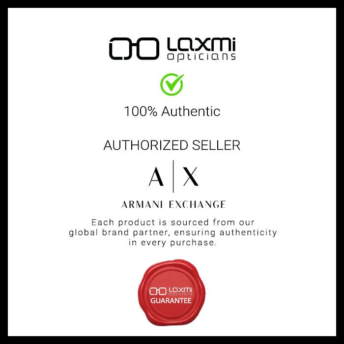 Armani Exchange-AX 3097--8181 Eyeglasses - Premium Eyeglasses from Armani Exchange - Just Rs. 8290! Shop now at Laxmi Opticians