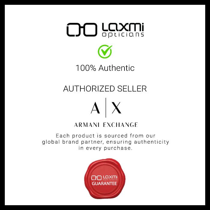Armani Exchange-AX 3102--8078 Eyeglasses - Premium Eyeglasses from Armani Exchange - Just Rs. 8290! Shop now at Laxmi Opticians
