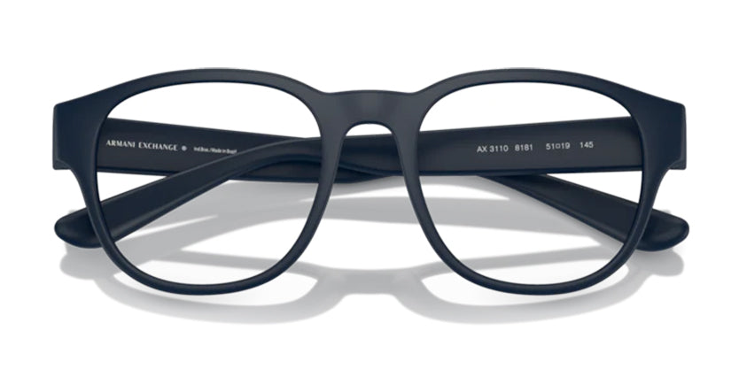 ARMANI EXCHANGE AX 3110 8181 FRAME - Matte Black / 51 - Eyeglasses