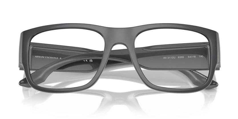 ARMANI EXCHANGE AX 3112 8355 FRAME - Gray / 54 - Eyeglasses