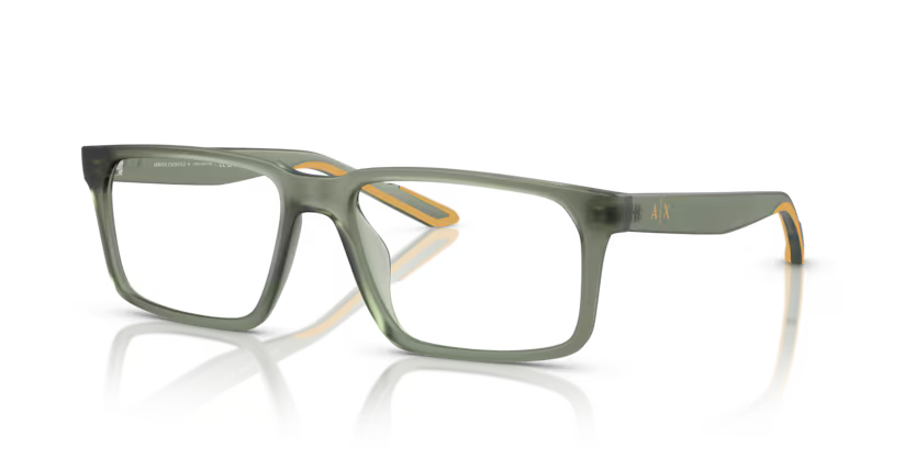 ARMANI EXCHANGE AX 3118 8362 FRAME - Matt opalescent green / 55 - Eyeglasses