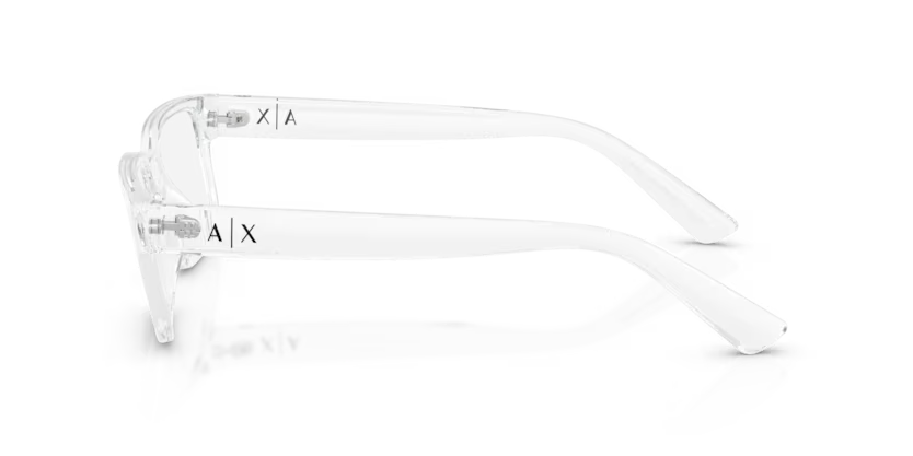 ARMANI EXCHANGE AX 3122 8135 FRAME - 53 / Clear - Eyeglasses