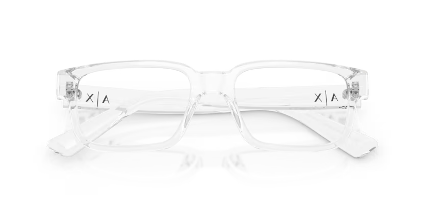 ARMANI EXCHANGE AX 3122 8135 FRAME - 53 / Clear - Eyeglasses