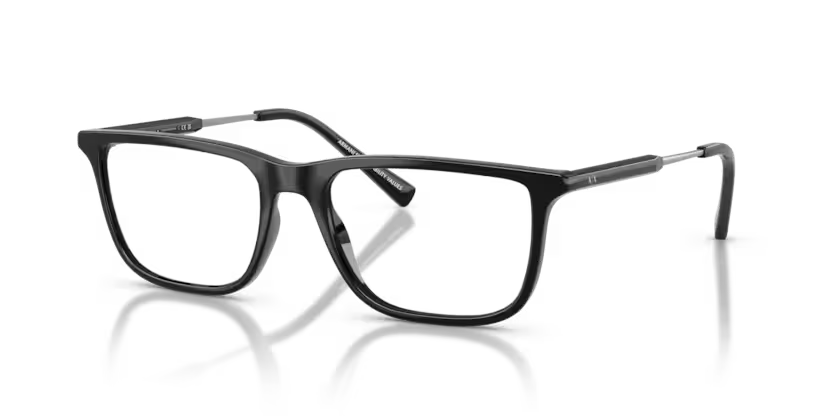 ARMANI EXCHANGE AX 3126 8158 FRAME - Black / 54 - Eyeglasses