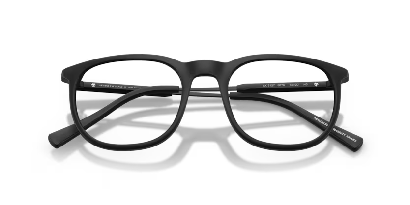 ARMANI EXCHANGE AX 3127 8078 FRAME - 52 / Black - Eyeglasses