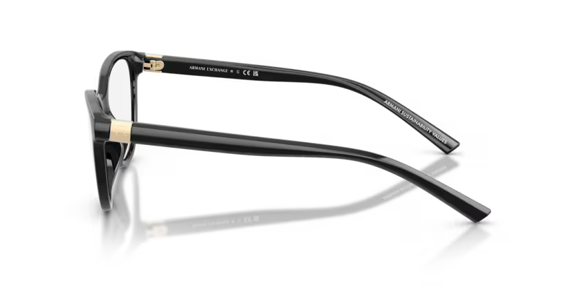ARMANI EXCHANGE AX 3138U 8158 FRAME - 54 / Black - Eyeglasses