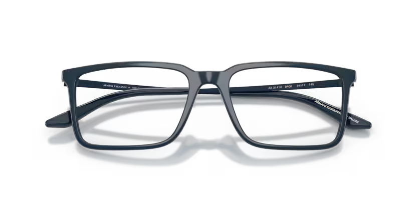 ARMANI EXCHANGE 3141U 8406 FRAME - 54 / Blue - Eyeglasses