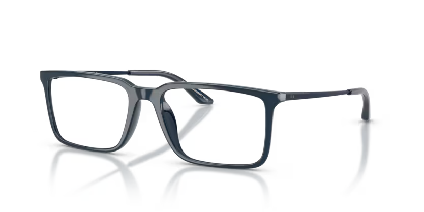 ARMANI EXCHANGE 3141U 8406 FRAME - 54 / Blue - Eyeglasses