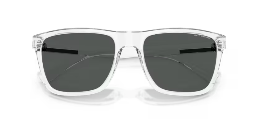 ARMANI EXCHANGE AX 4080S 823587 SUNGLASS - 57 / Clear - Sunglasses