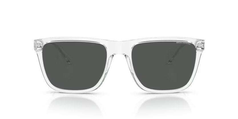 ARMANI EXCHANGE AX 4080S 823587 SUNGLASS - 57 / Clear - Sunglasses