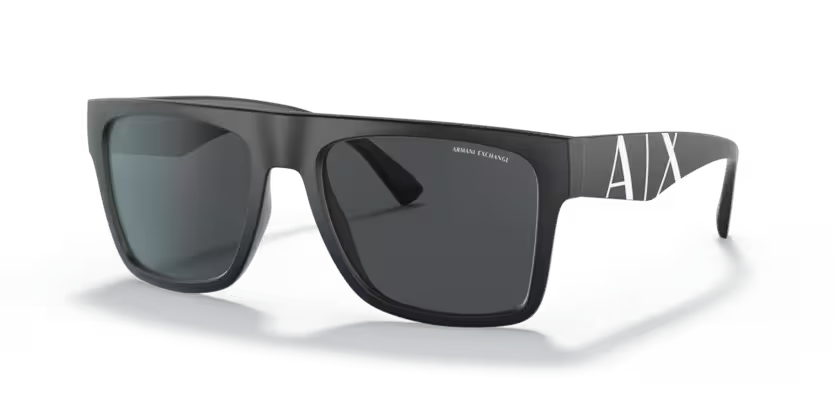 ARMANI EXCHANGE AX 4113S 807887 SUNGLASS - Black / 55 - Sunglasses