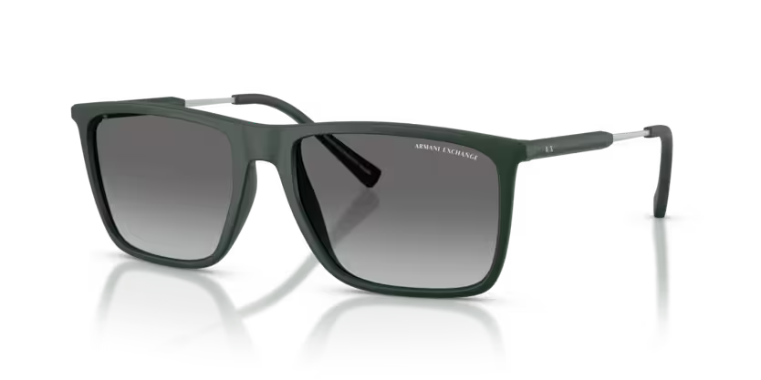 ARMANI EXCHANGE AX 4160S 8388113 SUNGLASS - 57 / MATTE GREEN - Sunglasses