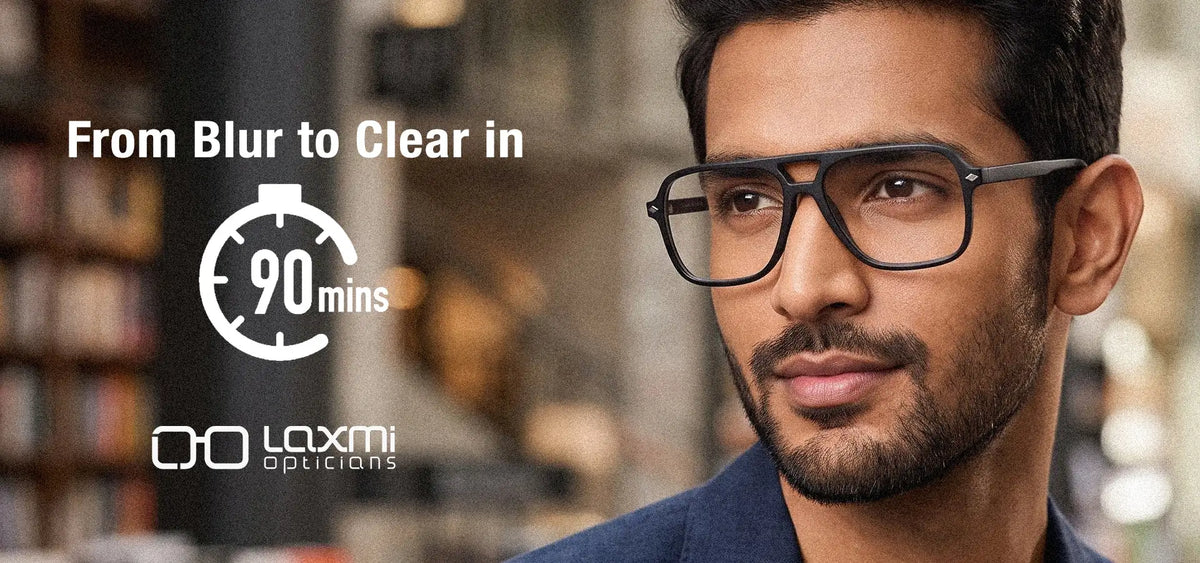 Black-framed rectangular glasses with a sleek, modern design.slider_item_B77KmK
