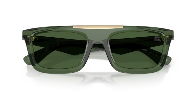 BURBERRY B 4451-U 4174/71 SUNGLASS - 54 / Green - Sunglasses