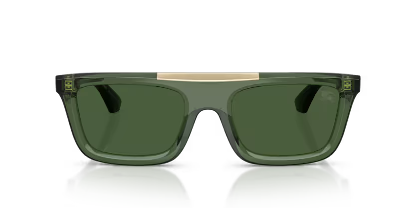 BURBERRY B 4451-U 4174/71 SUNGLASS - 54 / Green - Sunglasses