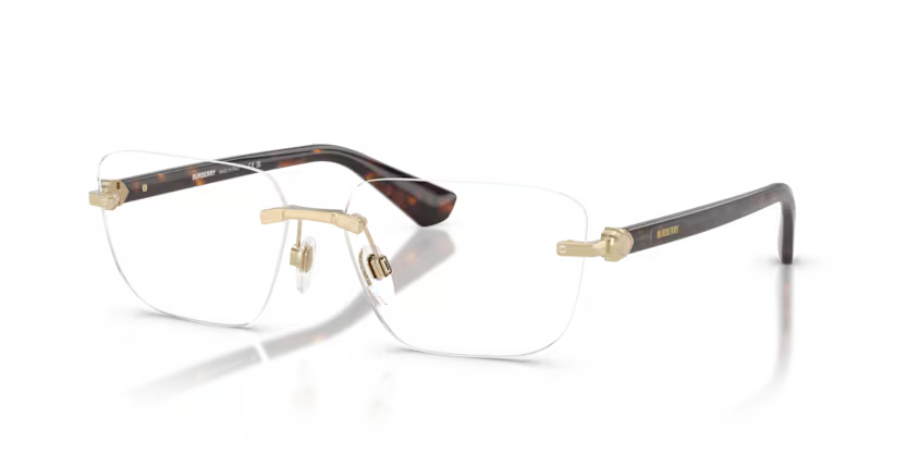 BURBERRY BE 1392 1109 FRAME - Gold / 58 - Eyeglasses