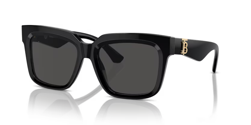 BURBERRY BE 4419 300187 SUNGLASS - Black / 54 - Sunglasses