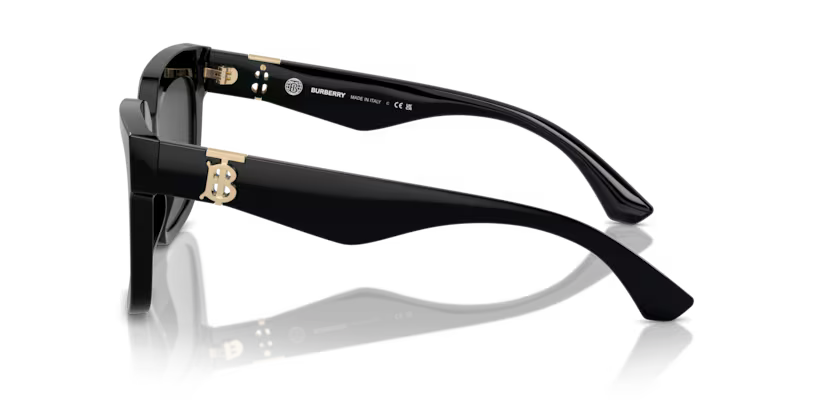 BURBERRY BE 4419 300187 SUNGLASS - Black / 54 - Sunglasses
