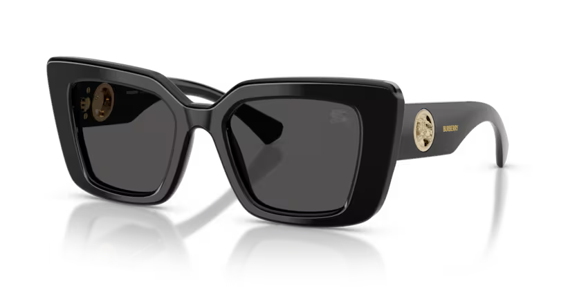 BURBERRY BE 4476 300187 SUNGLASS - Black / 51 - Sunglasses