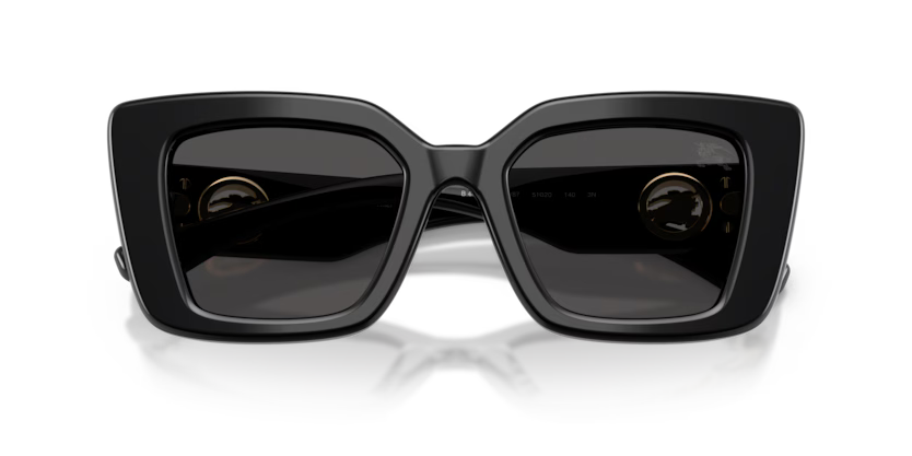 BURBERRY BE 4476 300187 SUNGLASS - Black / 51 - Sunglasses