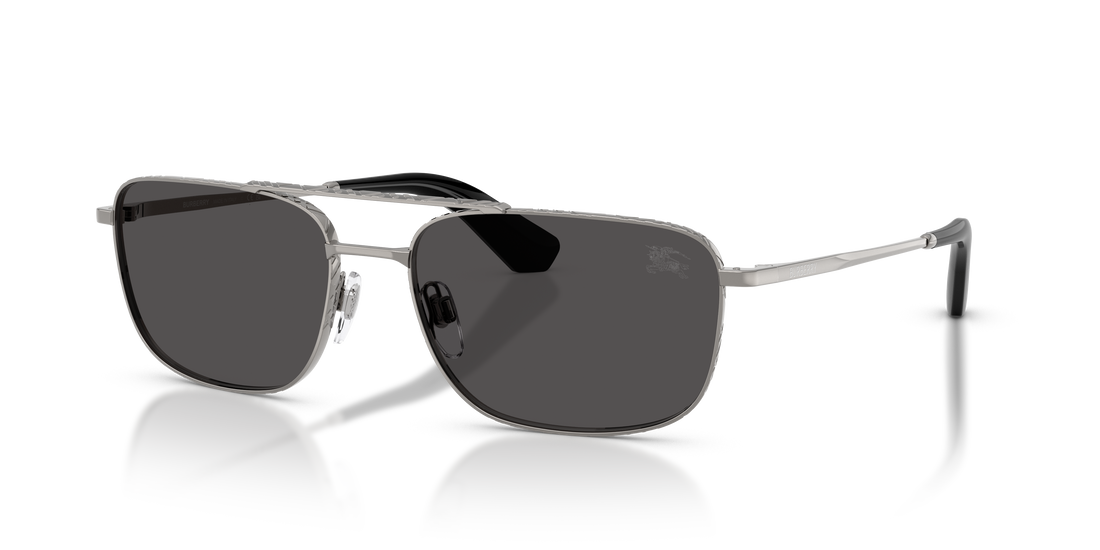 Burberry BE3170 Men's Sunglasses – Gunmetal / Dark Grey – front view