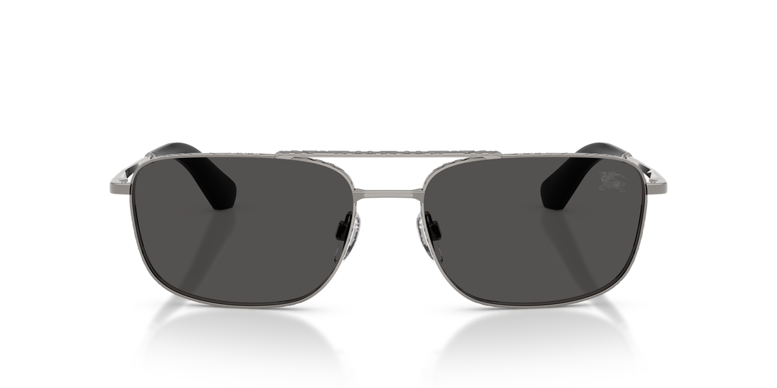 Burberry BE3170 Men's Sunglasses – Gunmetal / Dark Grey – front view