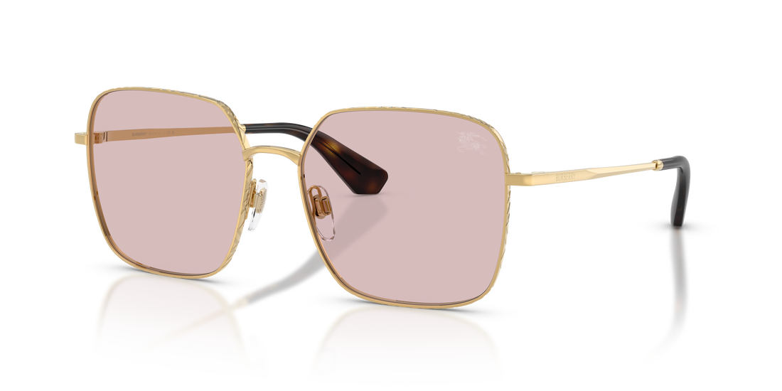 Burberry BE3180 Women's Sunglasses – Gold / Pink – front view