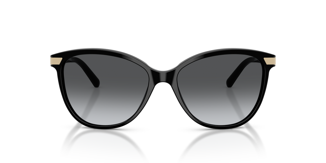Burberry BE4216 Women's Sunglasses – Black / Polarized Grey Gradient – front view