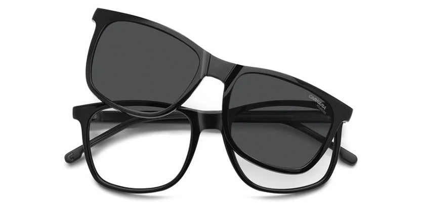 CARRERA 8918/C 085A CLIP-ON FRAME - Black / 54 - Eyeglasses
