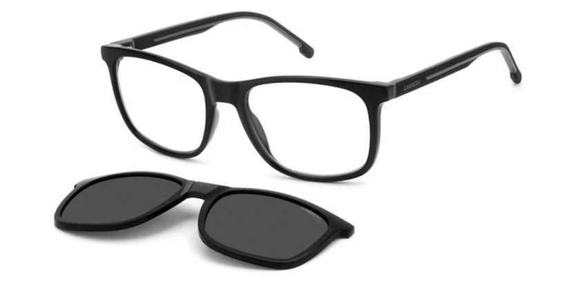 CARRERA 8918/C 085A CLIP-ON FRAME - Black / 54 - Eyeglasses