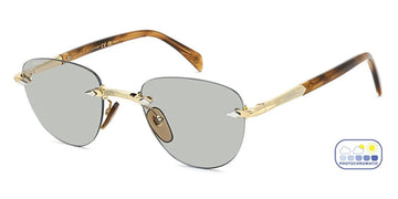 DAVID BECKHAM DB 1224/S T5U SUNGLASS - Gold - Sunglasses