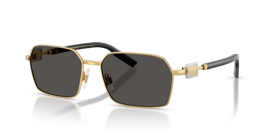 DOLCE & GABBANA DG 2316 26696 SUNGLASS - Gold / 56 - Sunglasses