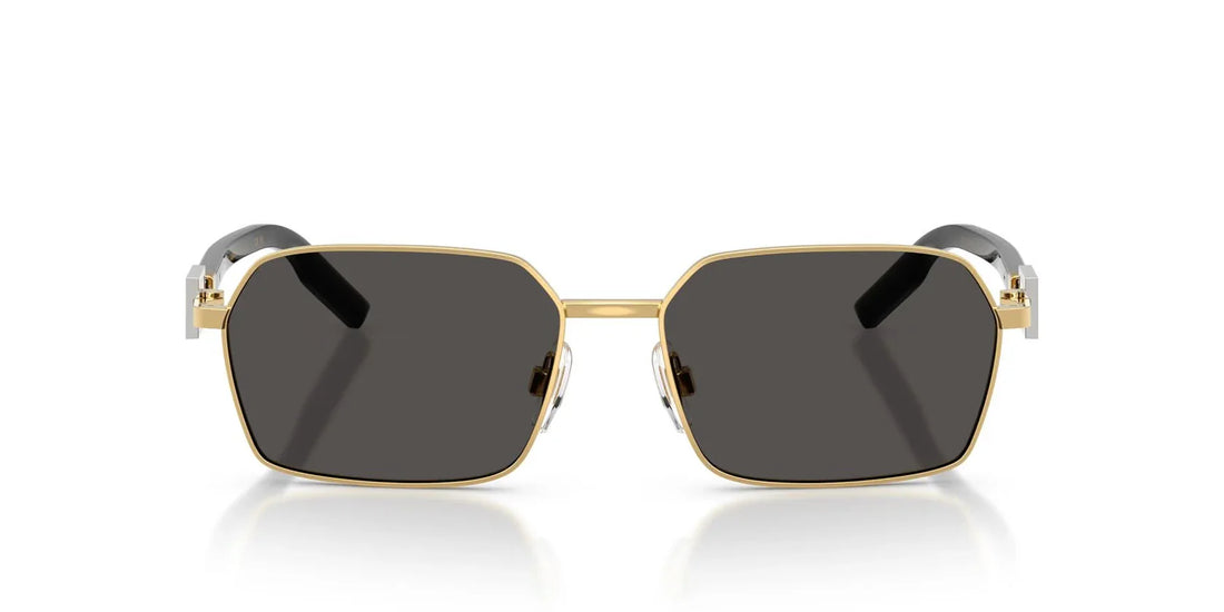 DOLCE & GABBANA DG 2316 26696 SUNGLASS - Gold / 56 - Sunglasses