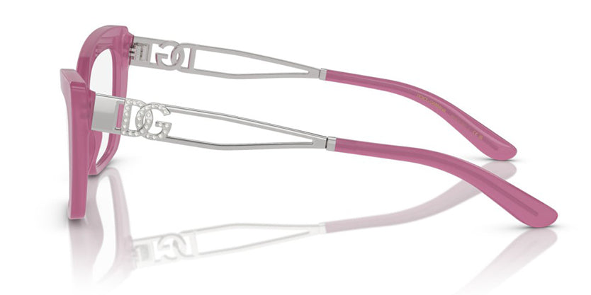 DOLCE & GABBANA DG 3375 2966 FRAME - 53 / Pink - Eyeglasses