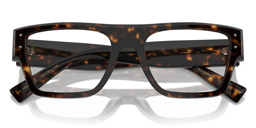 DOLCE & GABBANA DG 3384 502 FRAME - 54 / Animal - Eyeglasses