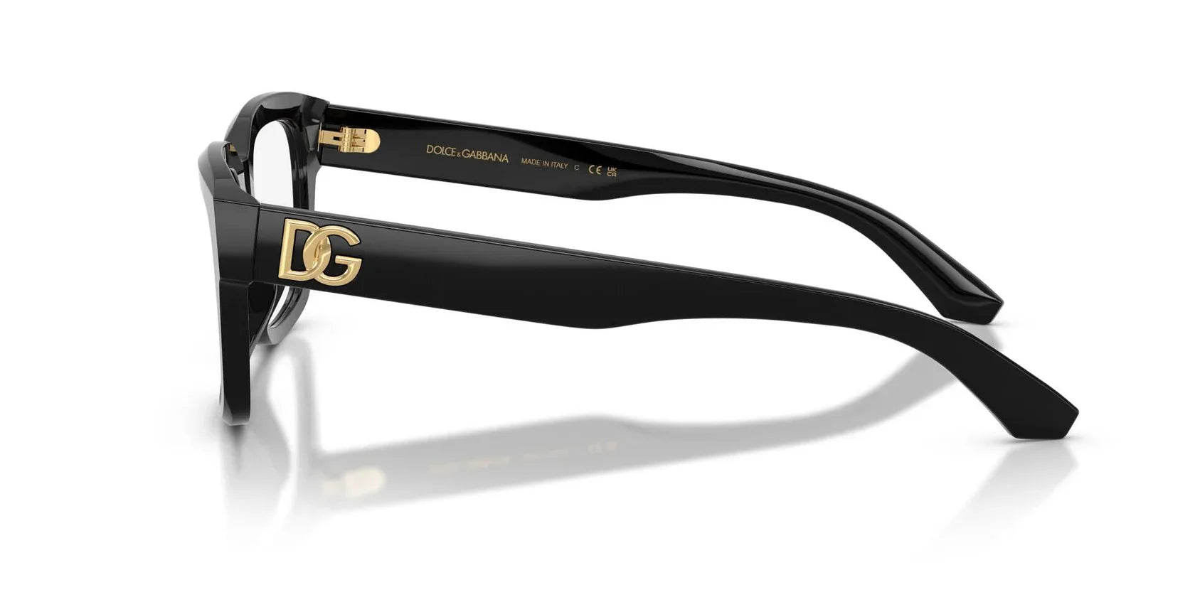 DOLCE & GABBANA DG 3416 501 FRAME - Black / 55 - Eyeglasses