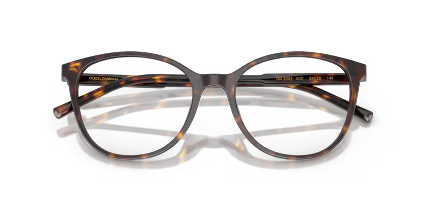 DOLCE & GABBANA DG 3425 502 FRAME - 52 / Animal - Eyeglasses