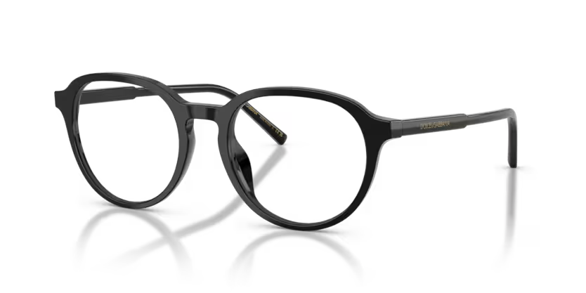 DOLSE & GABBANA DG 3444 501 FRAME - 5O / Black - Eyeglasses